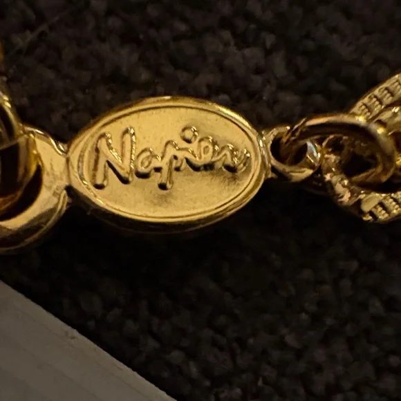 Napier Gold Braided Bracelet - Picture 2 of 5